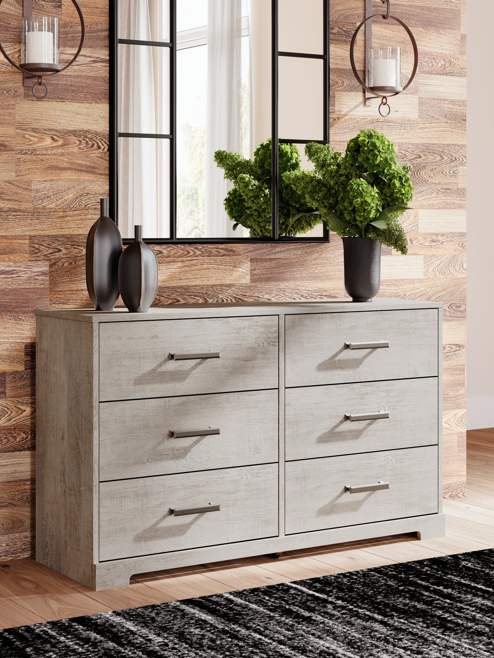 Shawburn Whitewash Dresser