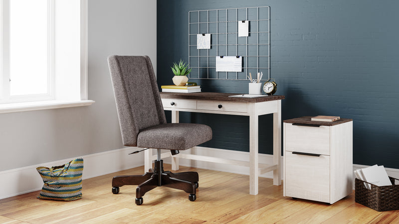 Dorrinson Two-tone 47" Home Office Desk H287-14