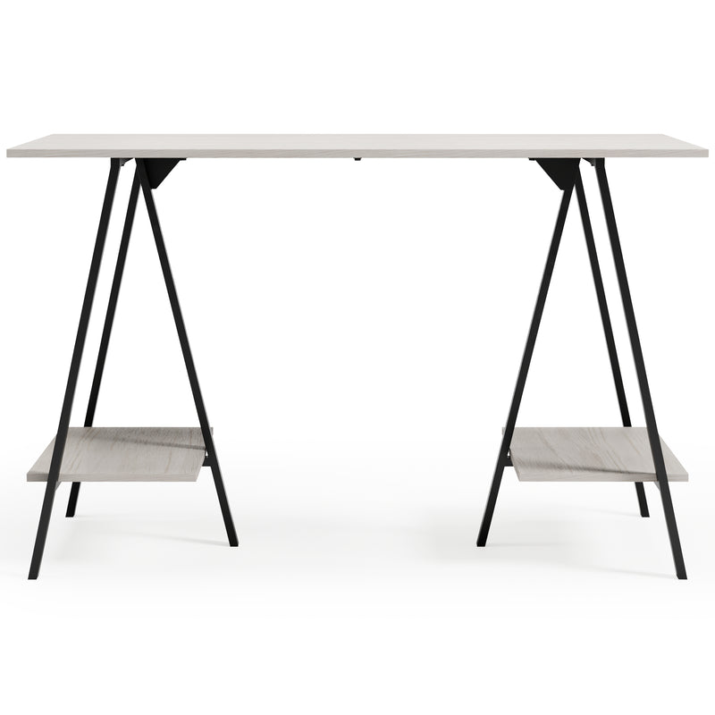 Bayflynn White Black Home Office Desk