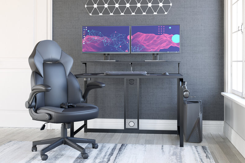 Lynxtyn Black 48" Home Office Desk