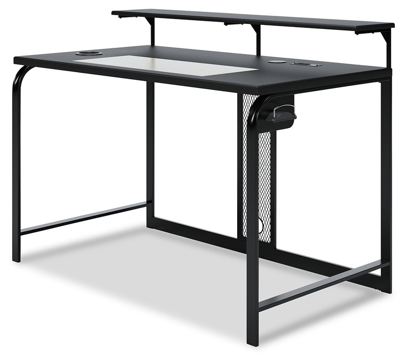 Lynxtyn Black 48" Home Office Desk