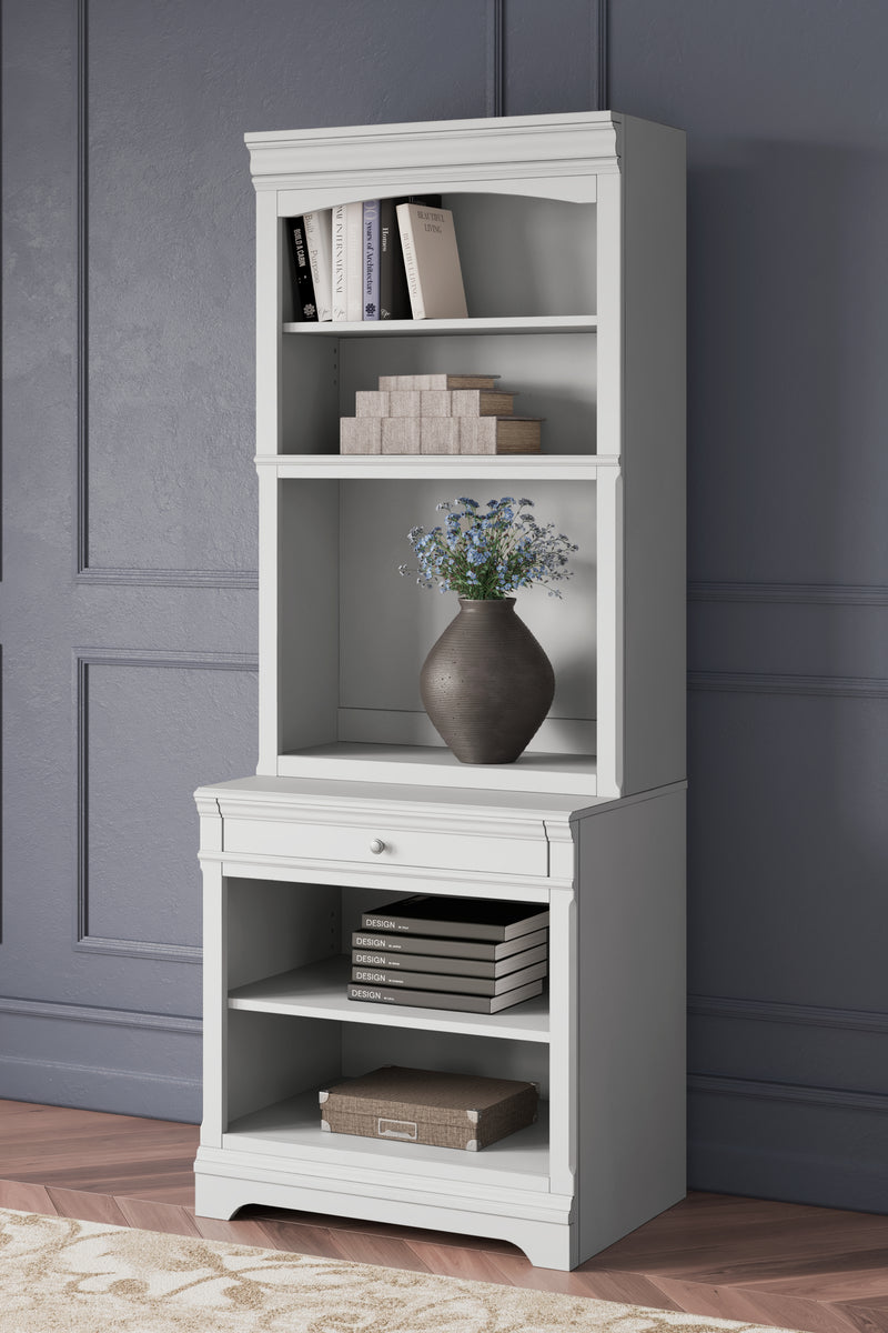 Kanwyn Whitewash Bookcase