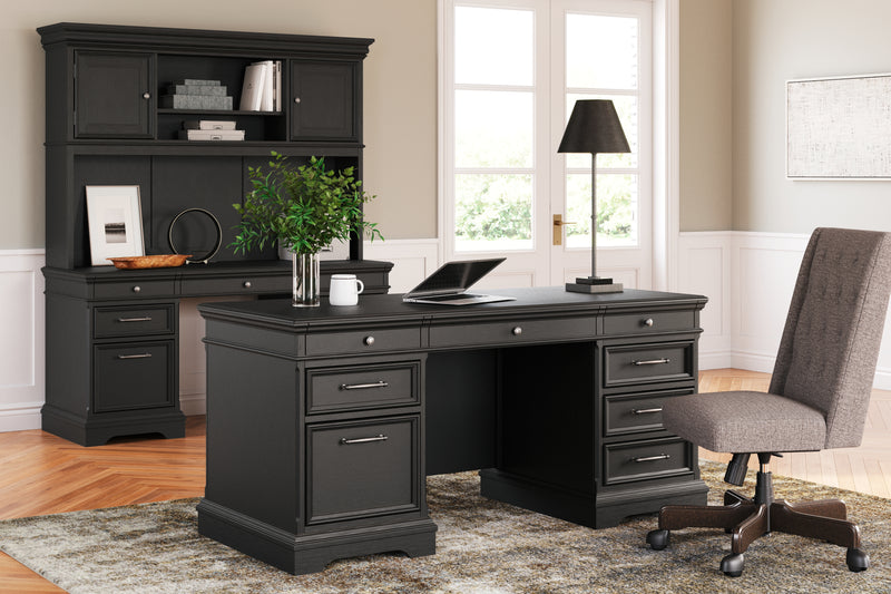 Beckincreek Black Home Office Credenza