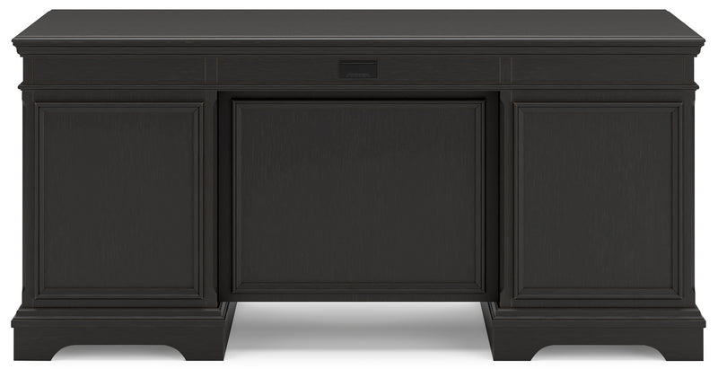 Beckincreek Black Home Office Desk