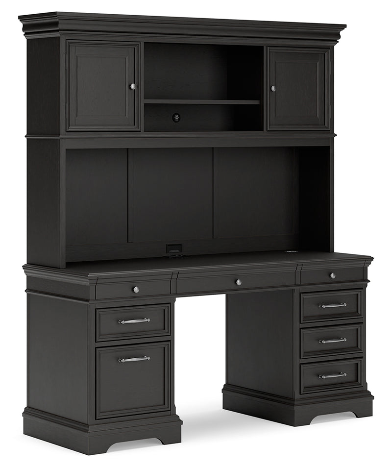 Beckincreek Black Home Office Credenza