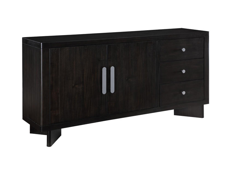 Hathaway 3-drawer Sideboard Buffet Cabinet Acacia Brown 108525