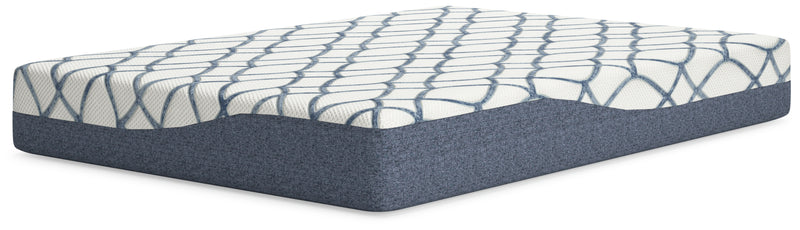 10 Inch Chime Elite 2.0 White Blue Full Mattress