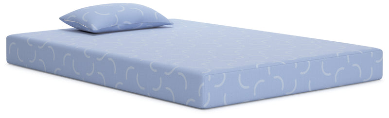 Ikidz Ocean Blue Twin Mattress And Pillow