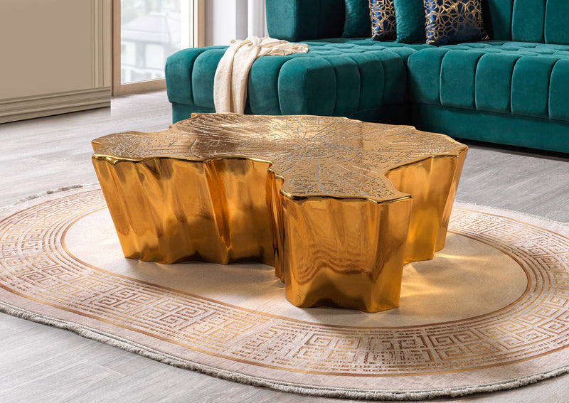 Amelia Gold Coffee Table