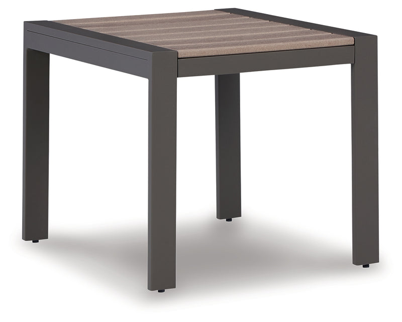 Tropicava Taupe Outdoor Coffee Table With 2 End Tables