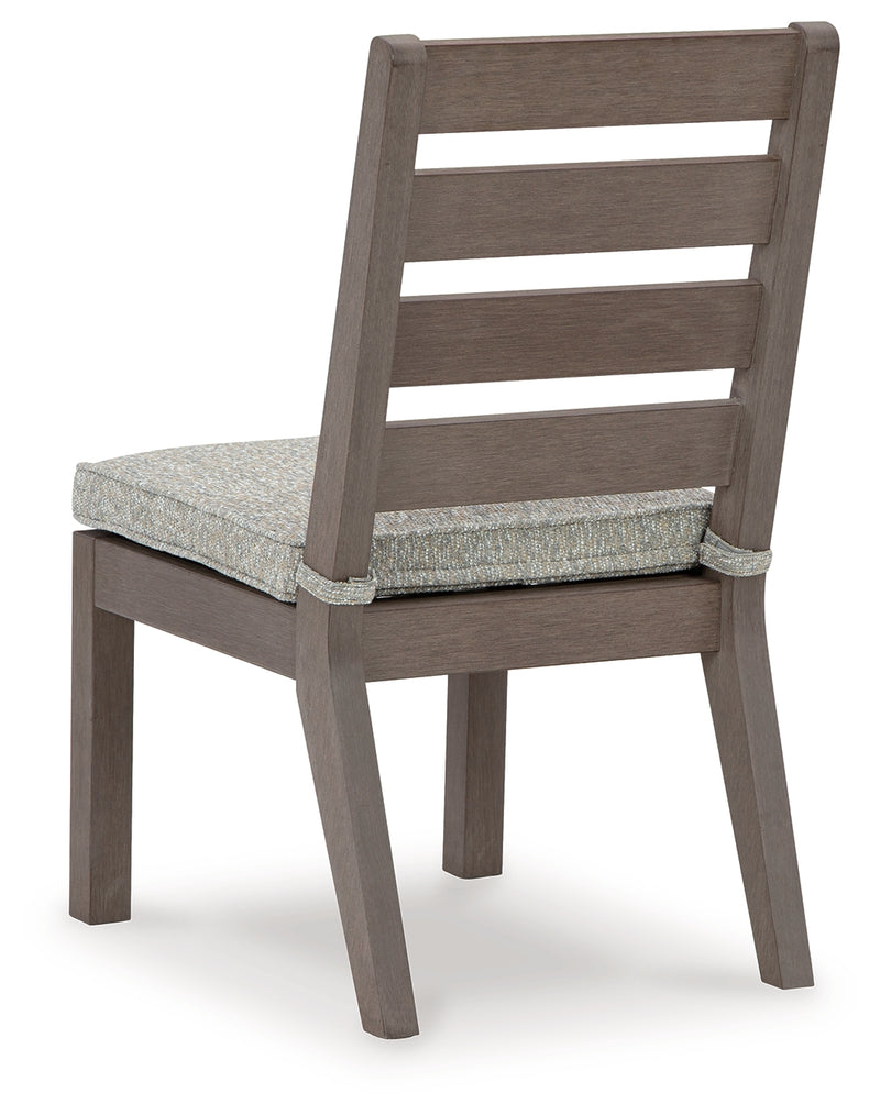 Hillside Barn Gray/brown Outdoor Dining Chair (Set Of 2)
