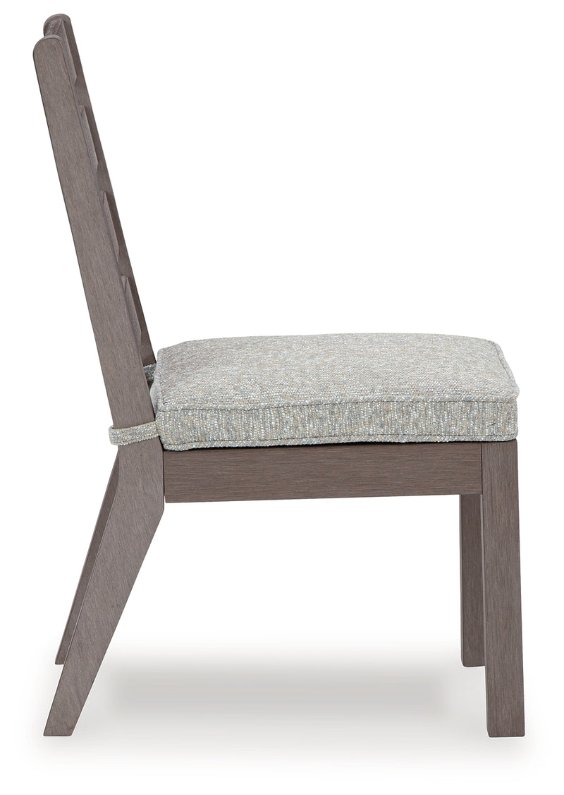 Hillside Barn Gray/brown Outdoor Dining Chair (Set Of 2)