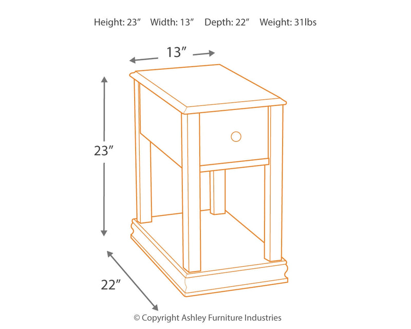 Breegin Brown 2 End Tables