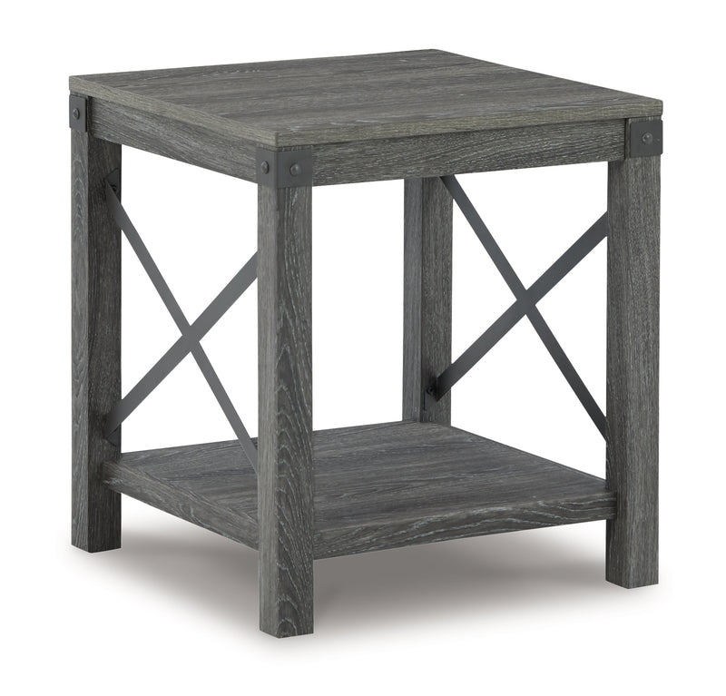 Freedan Grayish Brown 2 End Tables