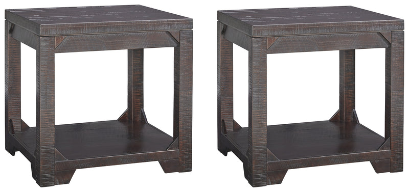 Rogness Rustic Brown 2 End Tables