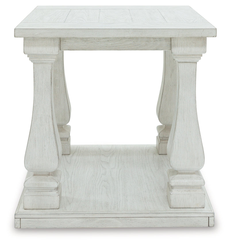 Arlendyne Antique White Coffee Table With 1 End Table