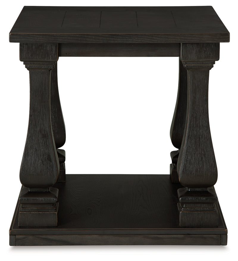 Wellturn Black End Table