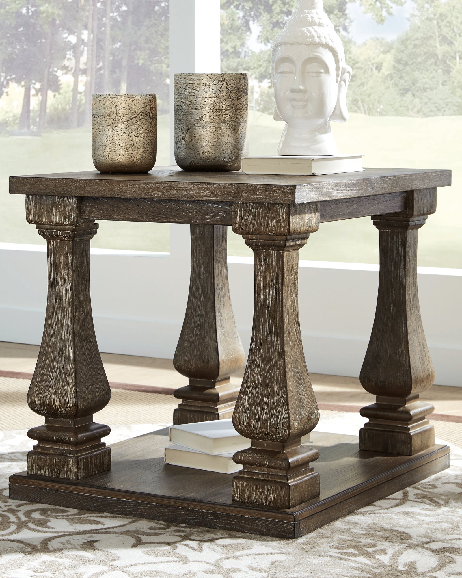 Johnelle Gray Coffee Table With 2 End Tables