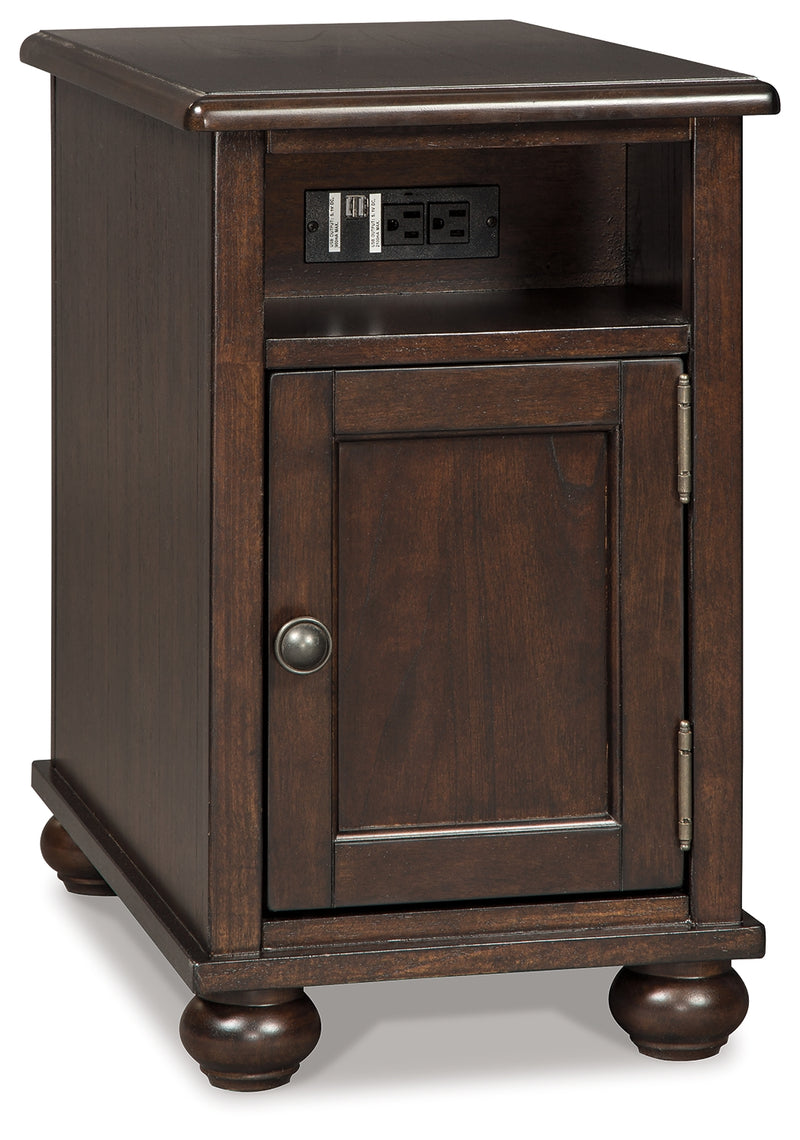 Barilanni Dark Brown 2 End Tables