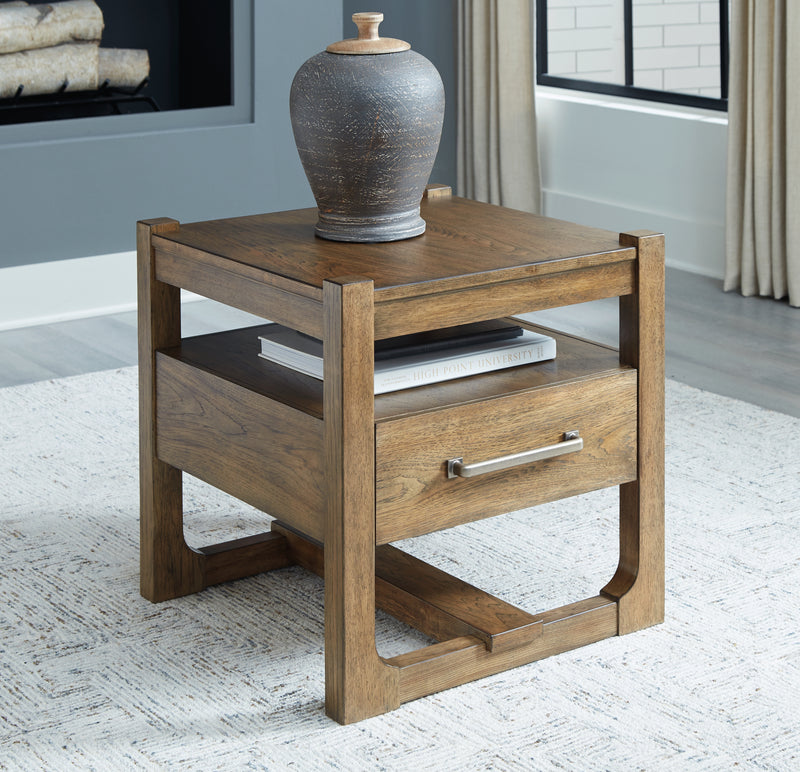 Cabalynn Light Brown End Table