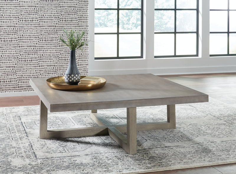 Lockthorne Gray Coffee Table With 2 End Tables