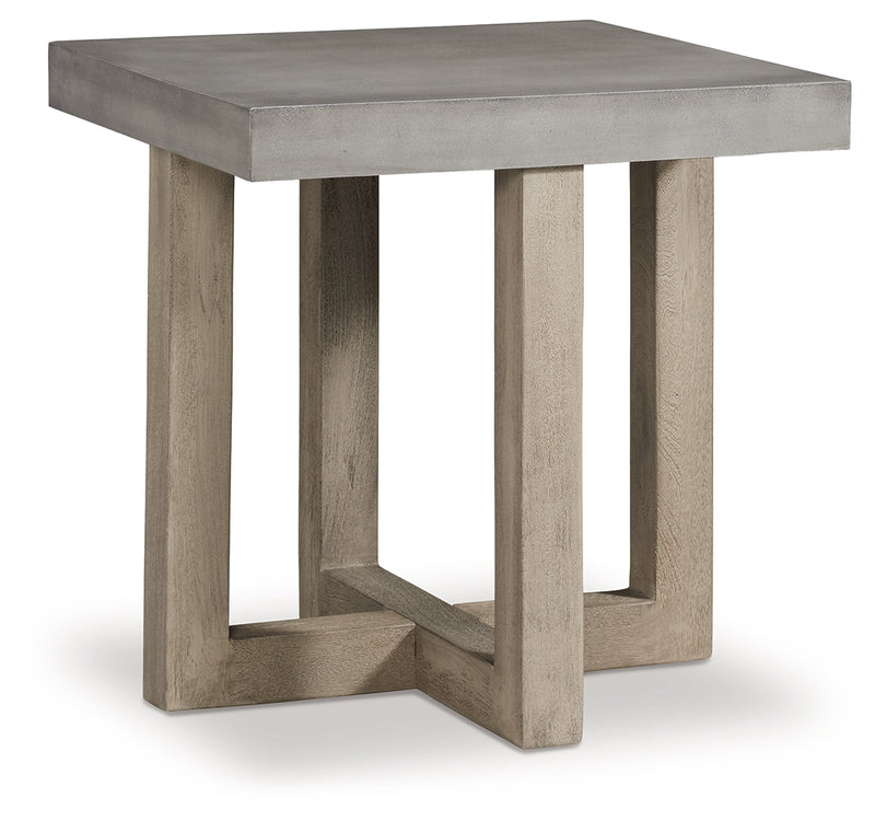 Lockthorne Gray Coffee Table With 2 End Tables