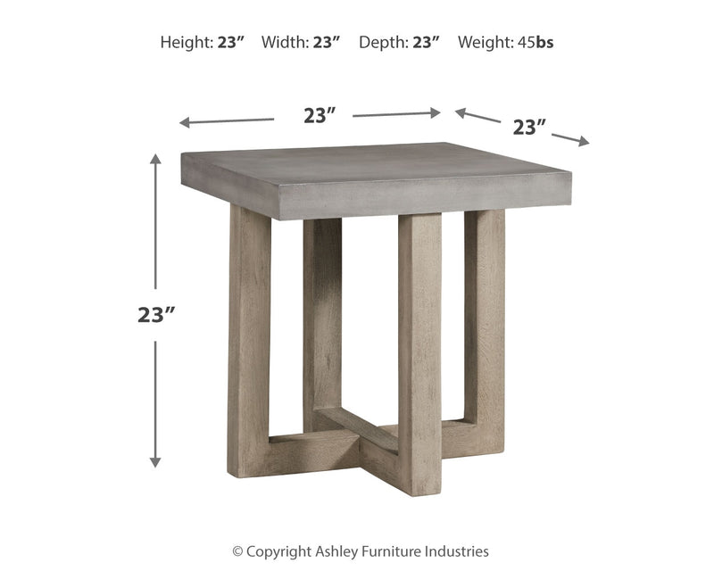 Lockthorne Gray Coffee Table With 2 End Tables