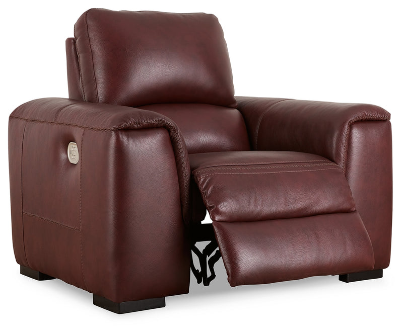 Alessandro Garnet Sofa Loveseat And Recliner