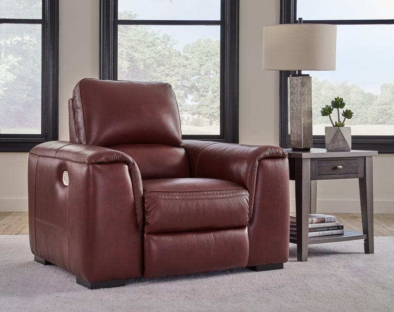 Alessandro Garnet Sofa Loveseat And Recliner