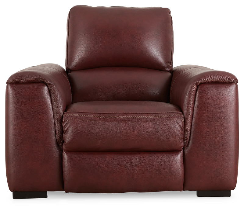 Alessandro Garnet Sofa Loveseat And Recliner