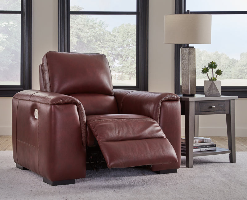 Alessandro Garnet Sofa Loveseat And Recliner