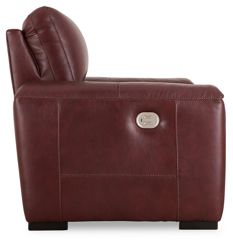 Alessandro Garnet Sofa Loveseat And Recliner