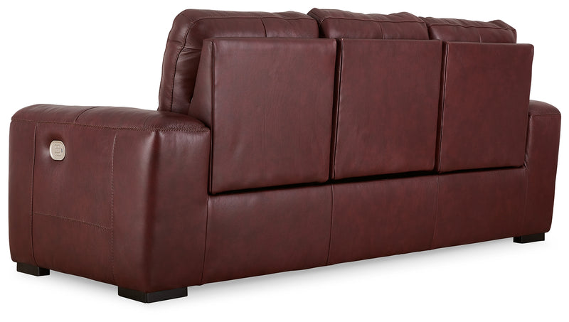 Alessandro Garnet Sofa Loveseat And Recliner