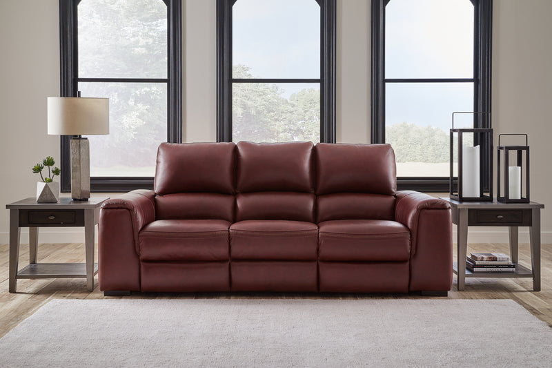 Alessandro Garnet Sofa Loveseat And Recliner