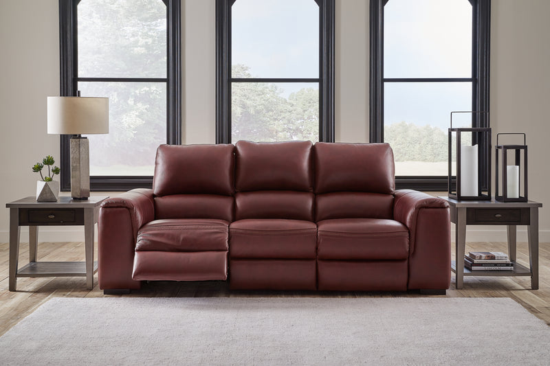 Alessandro Garnet Sofa Loveseat And Recliner