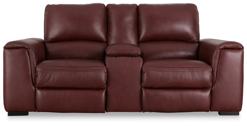 Alessandro Garnet Sofa Loveseat And Recliner