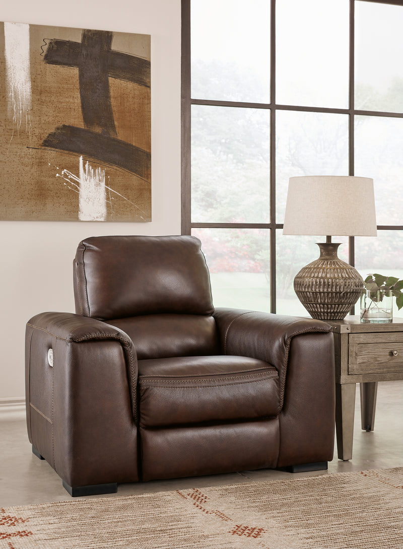 Alessandro Walnut Sofa Loveseat And Recliner