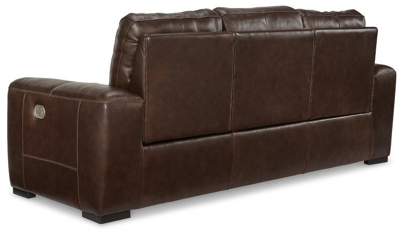 Alessandro Walnut Sofa Loveseat And Recliner