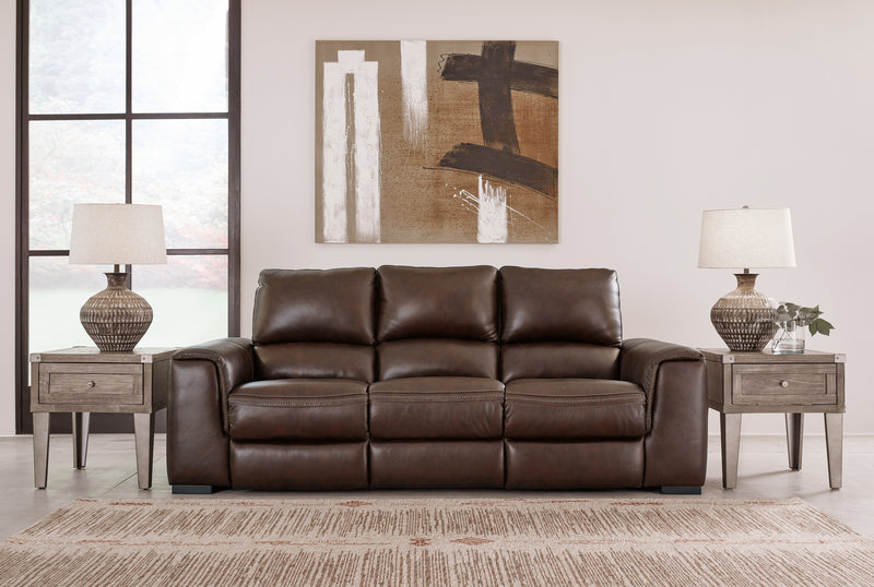 Alessandro Walnut Sofa Loveseat And Recliner