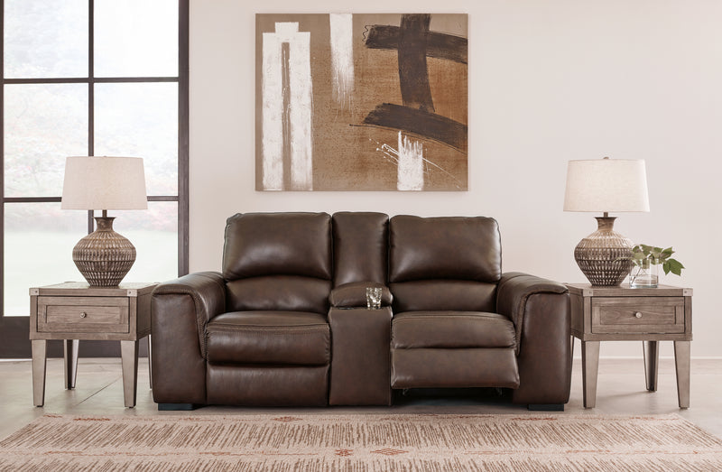 Alessandro Walnut Sofa Loveseat And Recliner