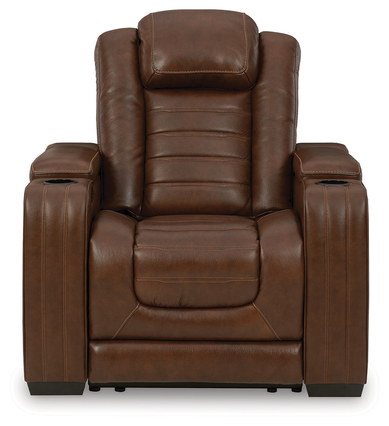 Backtrack Chocolate 3-Piece Home Theater Seating