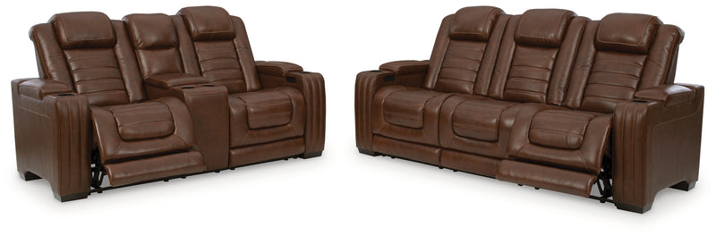 Backtrack Chocolate Sofa And Loveseat