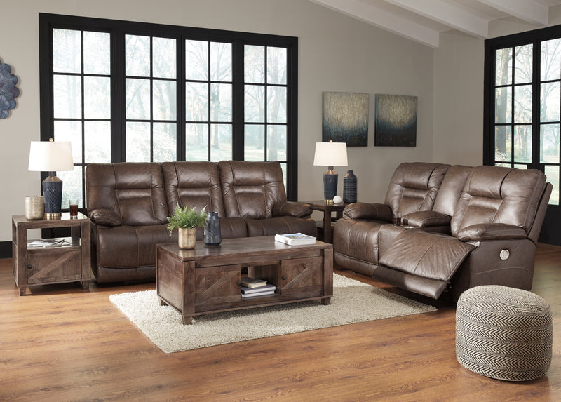 Wurstrow Umber Sofa And Loveseat