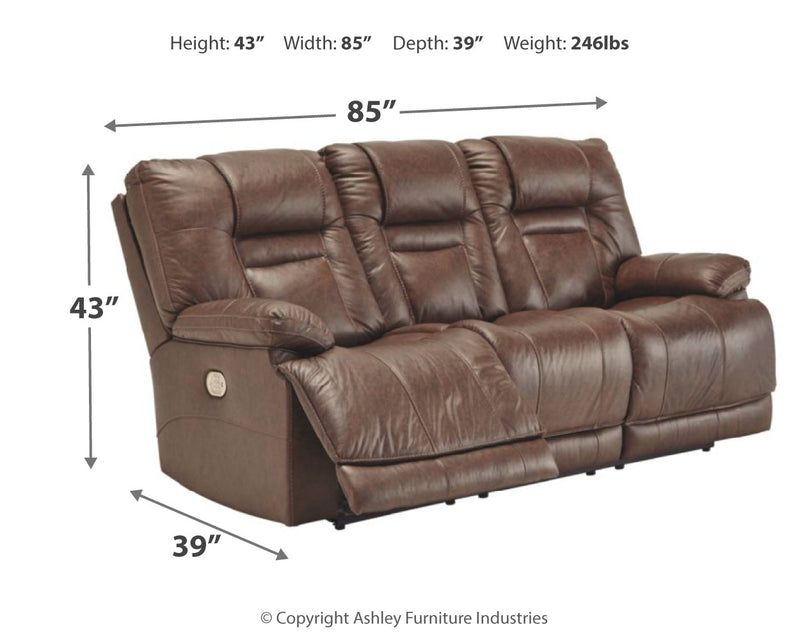 Wurstrow Umber Sofa Loveseat And Recliner