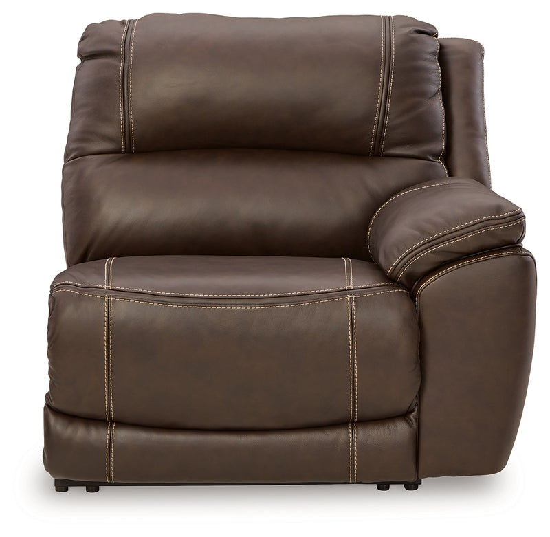 Dunleith Chocolate 7-Piece Power Reclining Sectional