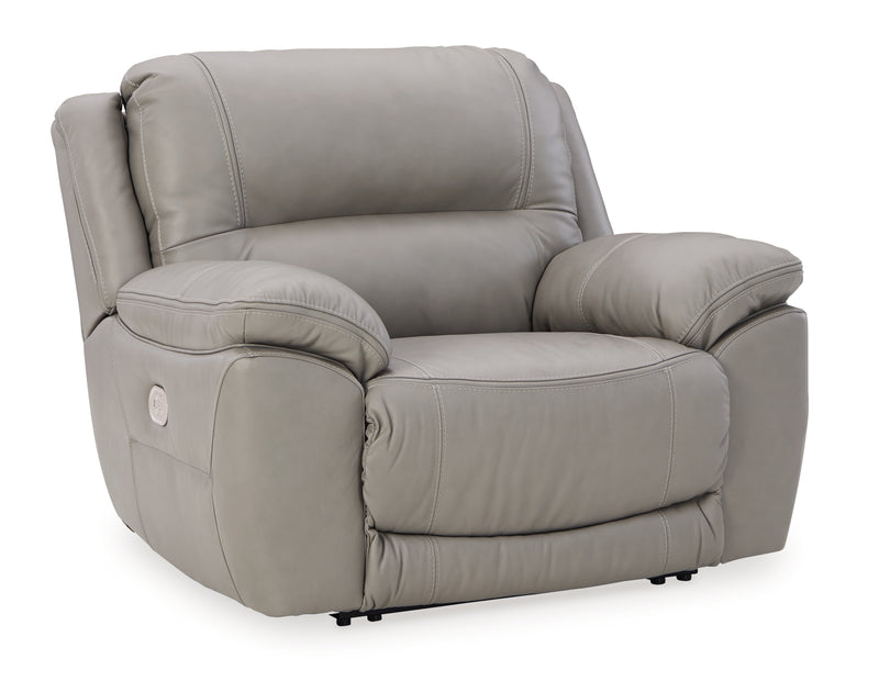 Dunleith Gray 6-Piece Sectional With Recliner