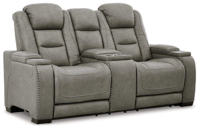 The Gray Man-den Sofa Loveseat And Recliner