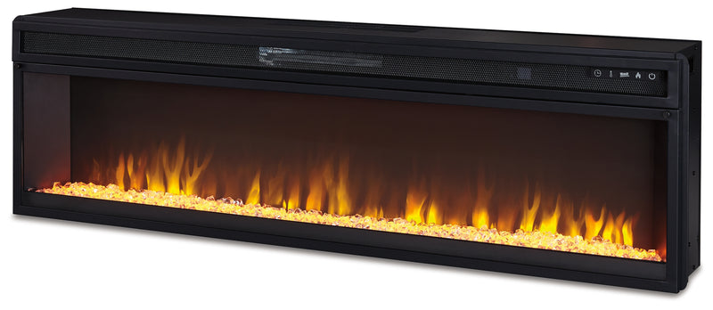 Entertainment Accessories Black Electric Fireplace Insert