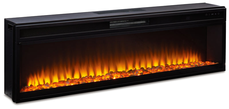 Entertainment Accessories Black Electric Fireplace Insert