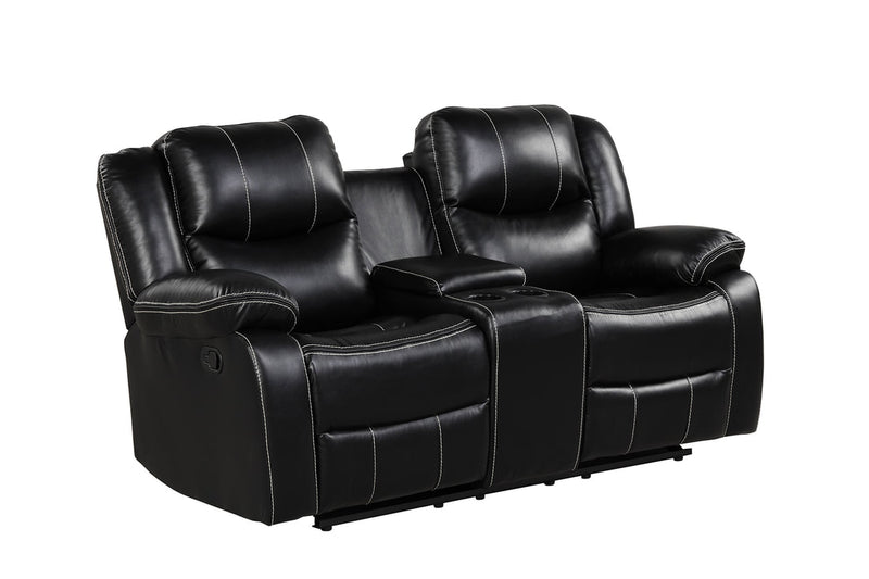 Carter Black 3Pc Reclining Set